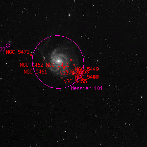DSS image of NGC 5450
