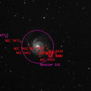 DSS image of NGC 5451