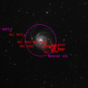DSS image of NGC 5453