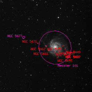 DSS image of NGC 5462