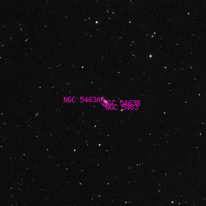DSS image of NGC 5463A