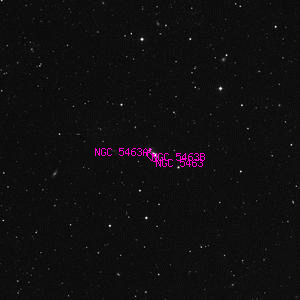DSS image of NGC 5463B