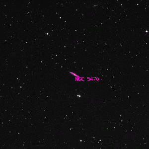 DSS image of NGC 5470