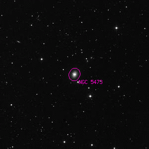 DSS image of NGC 5473