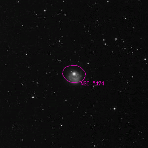 DSS image of NGC 5474