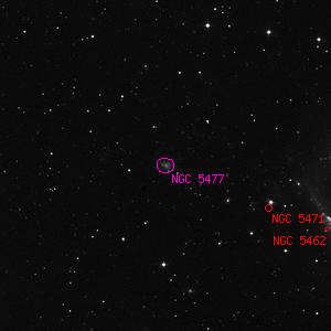 DSS image of NGC 5477