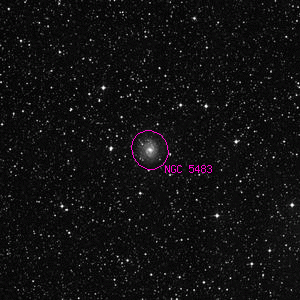 DSS image of NGC 5483