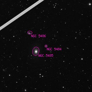 DSS image of NGC 5484