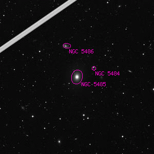 DSS image of NGC 5485