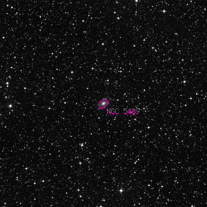 DSS image of NGC 5489