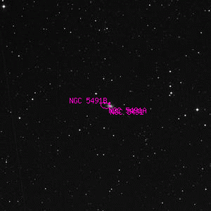 DSS image of NGC 5491A