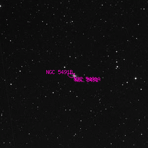 DSS image of NGC 5491B