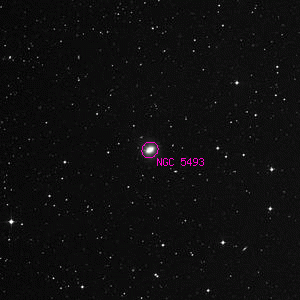 DSS image of NGC 5493