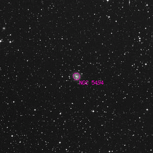 DSS image of NGC 5494