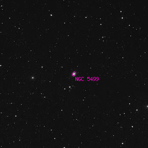DSS image of NGC 5499