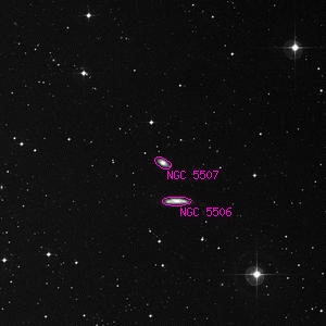 DSS image of NGC 5507