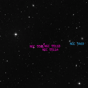 DSS image of NGC 5511B