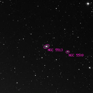 DSS image of NGC 5513