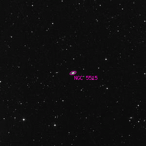 DSS image of NGC 5515