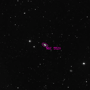 DSS image of NGC 5520