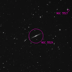 DSS image of NGC 5529