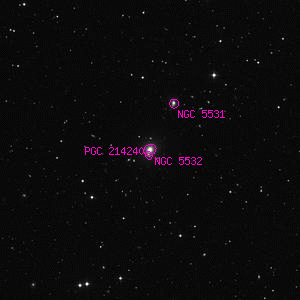 DSS image of NGC 5532