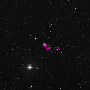 DSS image of NGC 5534