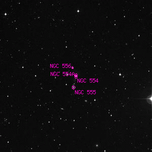 DSS image of NGC 554A