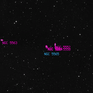 DSS image of NGC 5554