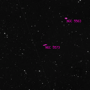 DSS image of NGC 5573