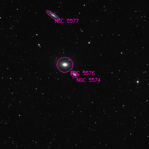 DSS image of NGC 5574