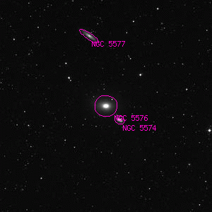 DSS image of NGC 5576