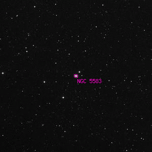 DSS image of NGC 5583