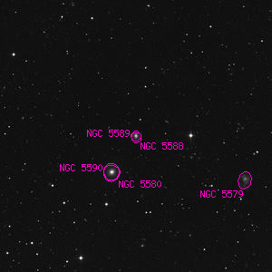 DSS image of NGC 5588