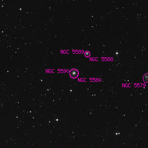 DSS image of NGC 5590