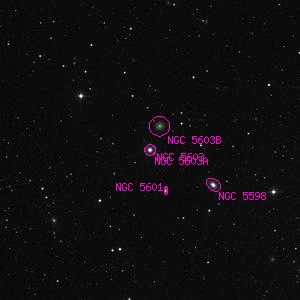 DSS image of NGC 5603A