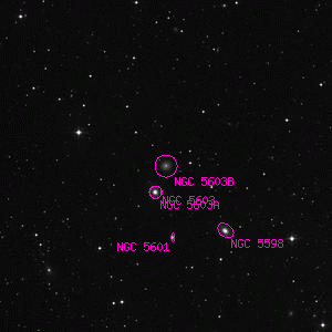 DSS image of NGC 5603B