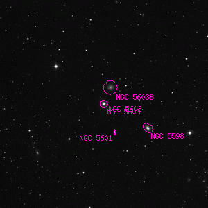 DSS image of NGC 5603