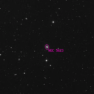 DSS image of NGC 5623