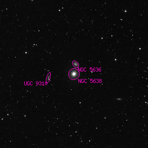 DSS image of NGC 5638