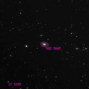 DSS image of NGC 5645