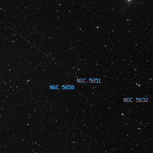 DSS image of NGC 5651
