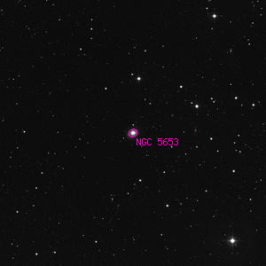 DSS image of NGC 5653
