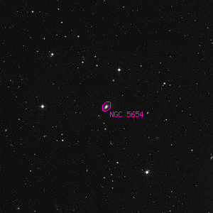 DSS image of NGC 5654