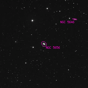 DSS image of NGC 5656