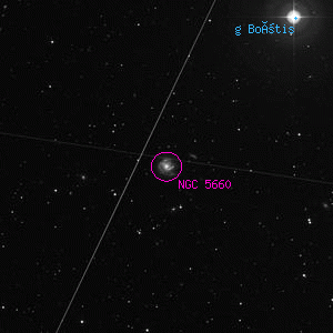 DSS image of NGC 5660
