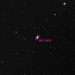 DSS image of NGC 5665