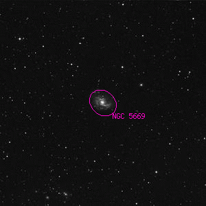 DSS image of NGC 5669