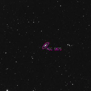 DSS image of NGC 5675