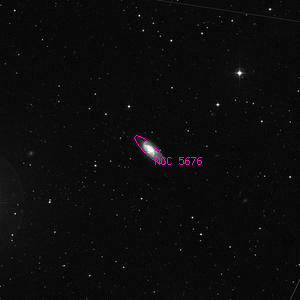 DSS image of NGC 5676